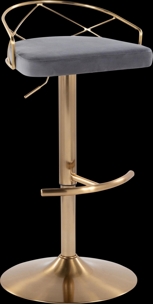 Ravensburg II Gray Adjustable Barstool, Set of 2 - Thumbnail - Image 6