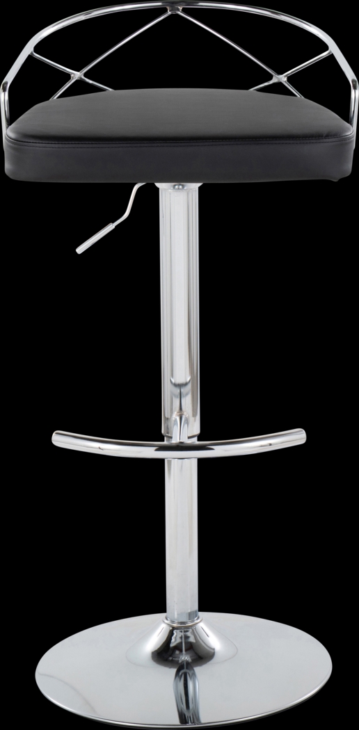 Ravensburg IV Black Adjustable Barstool, Set of 2 - Thumbnail - Image 10