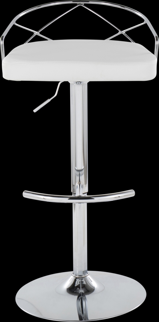 Ravensburg IV White Adjustable Barstool, Set of 2 - Thumbnail - Image 10