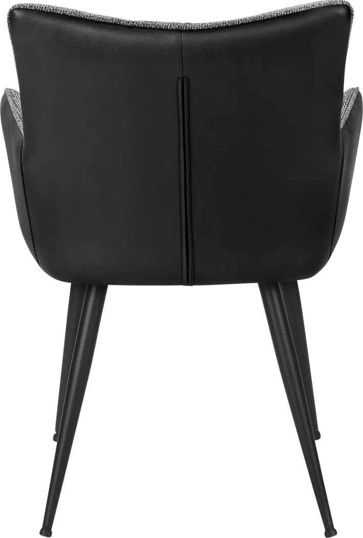 Rawiri Dark Gray Side Chair, Set of 2 - Image 6