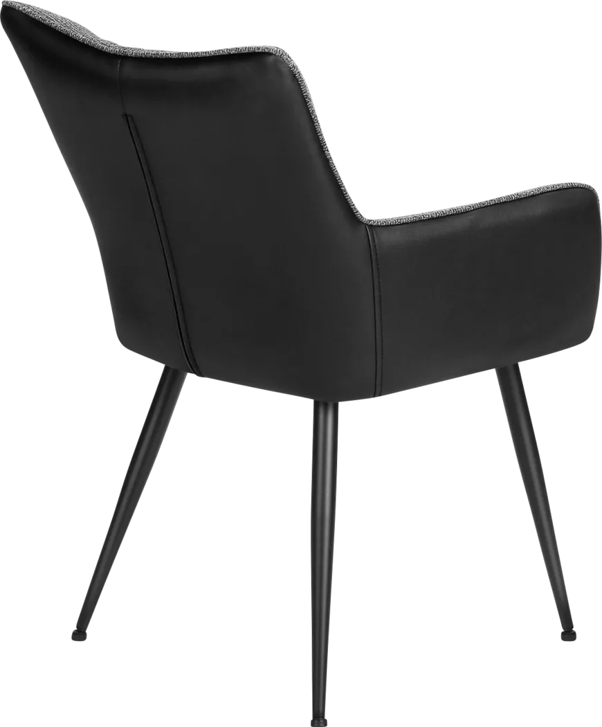 Rawiri Dark Gray Side Chair, Set of 2 - Image 7