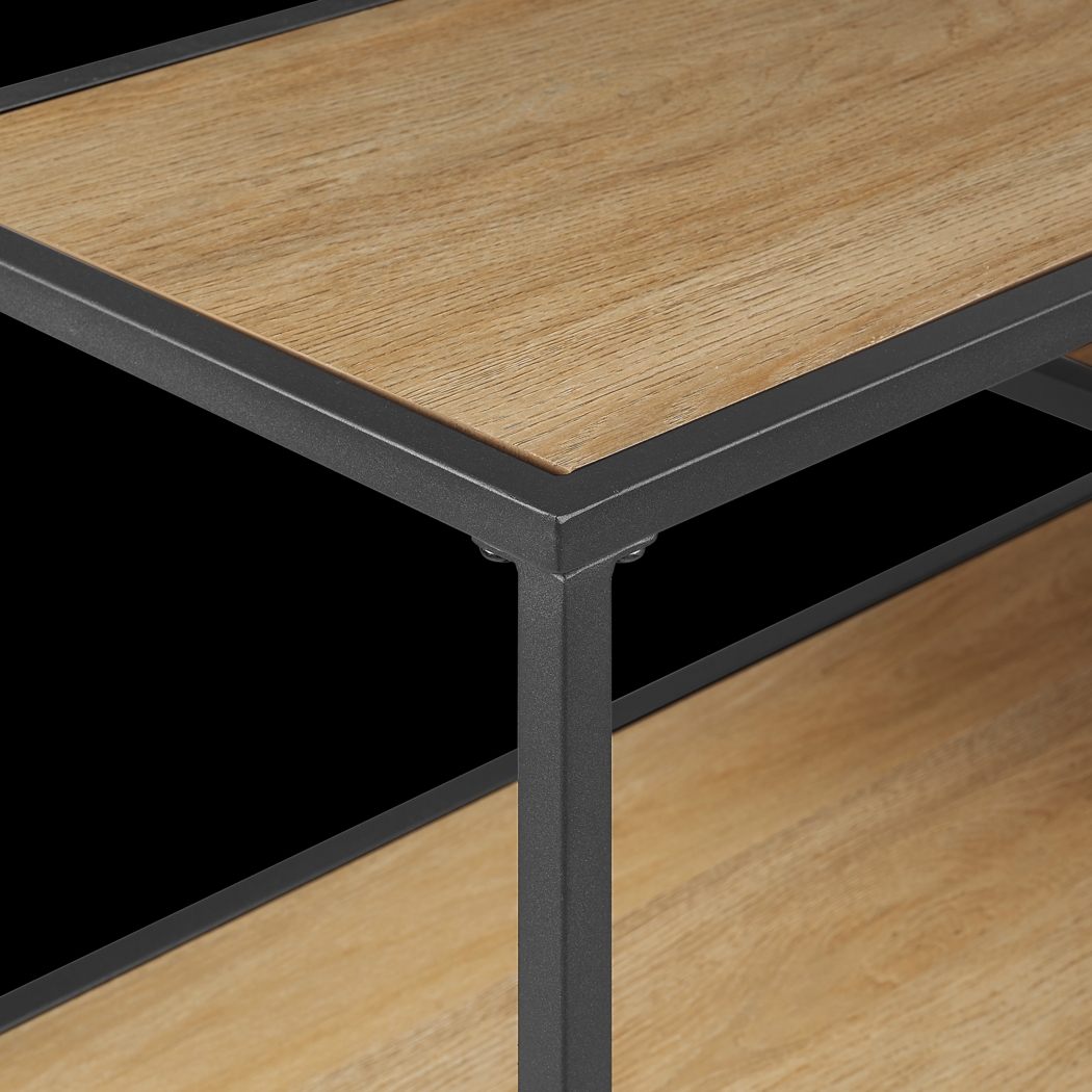 Rawley Oak Sofa Table - Thumbnail - Image 5