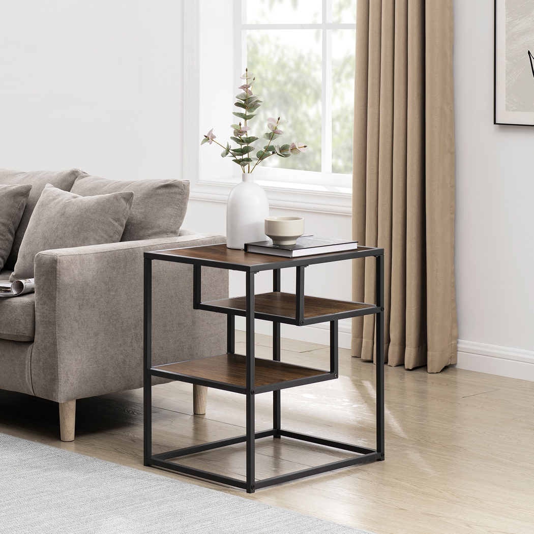 Rawley Walnut End Table - Thumbnail - Image 2