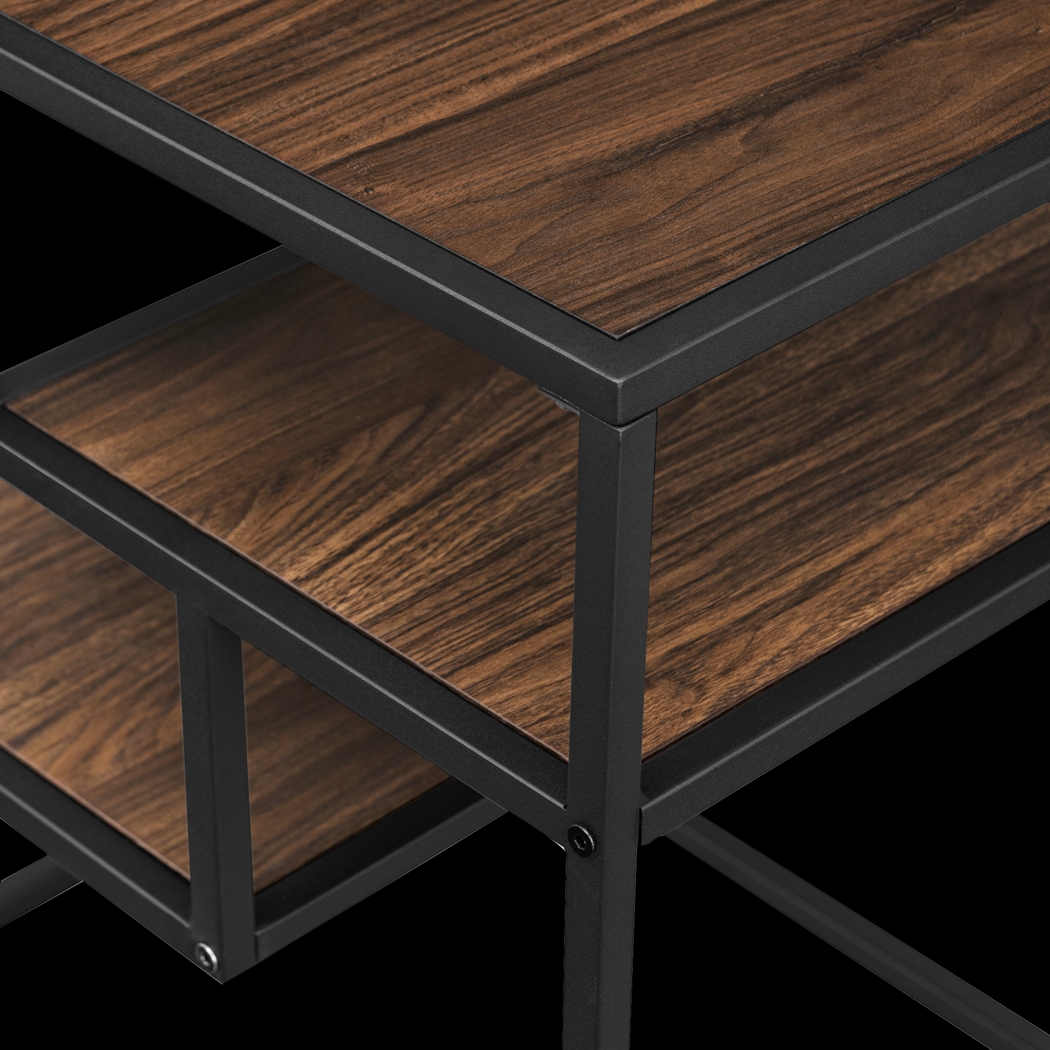 Rawley Walnut End Table - Thumbnail - Image 4