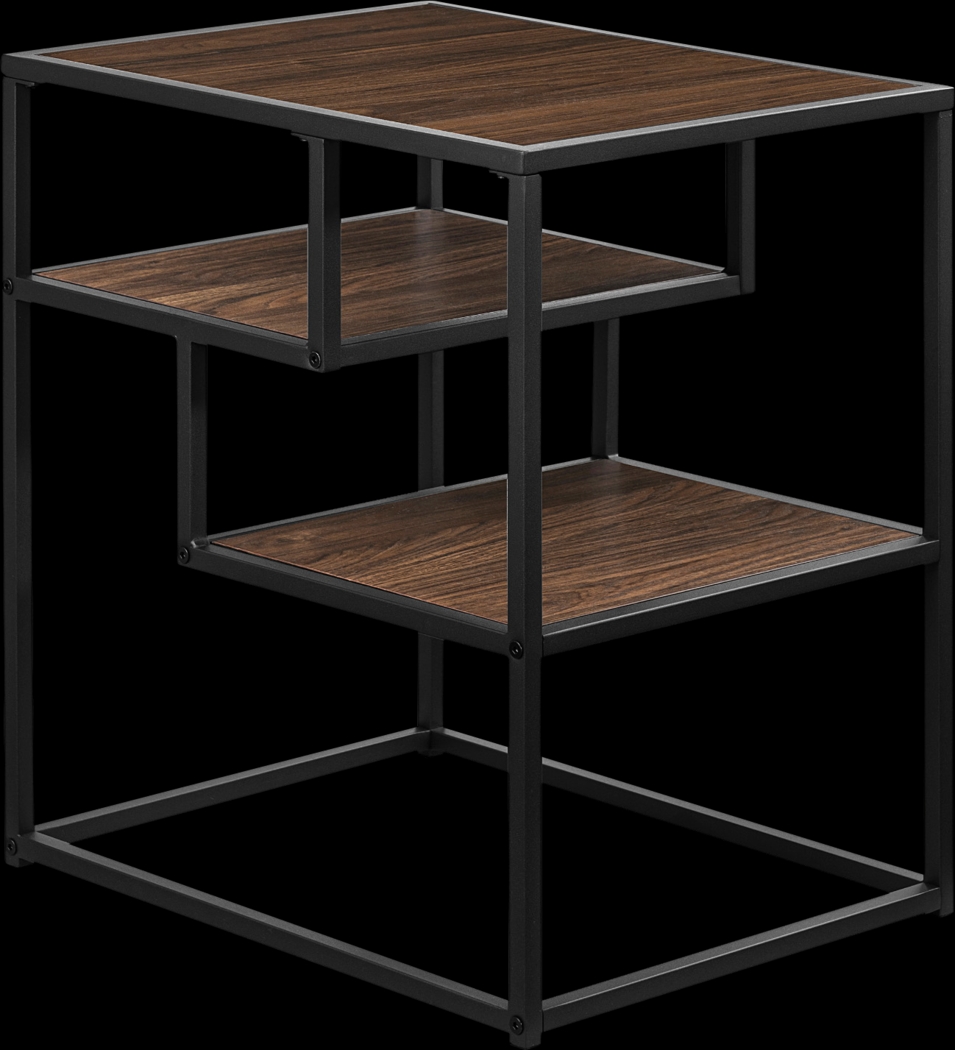 Rawley Walnut End Table - Thumbnail - Image 1