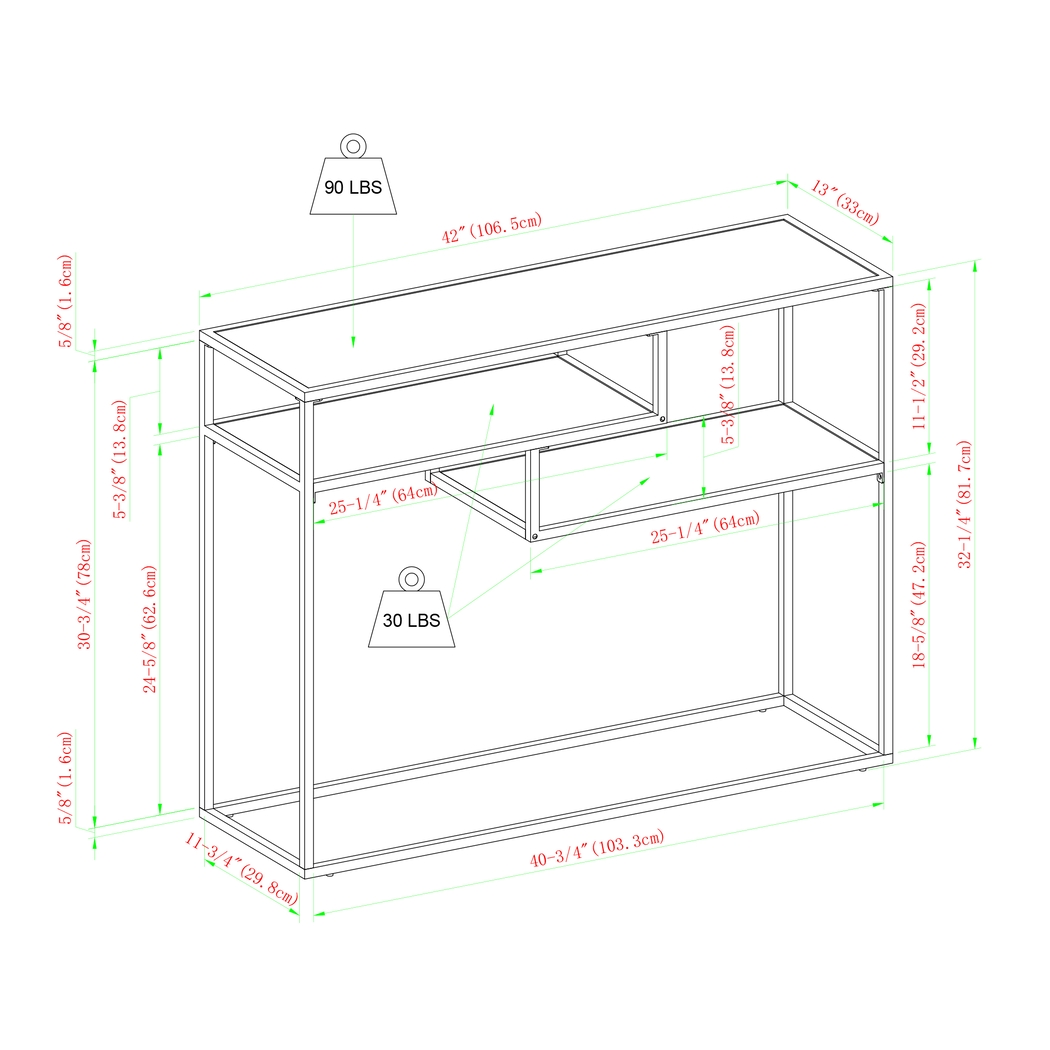 Rawley Walnut Sofa Table - Thumbnail - Image 7