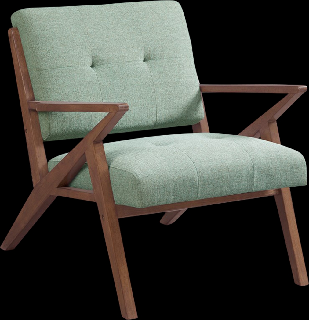 Rawlins Blue Accent Chair - Thumbnail - Image 1