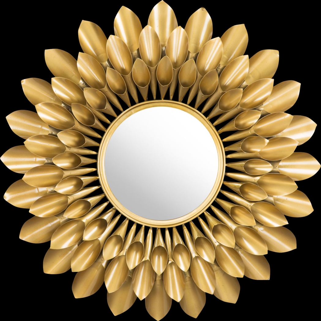 Rayburn Gold Mirror - Thumbnail - Image 2