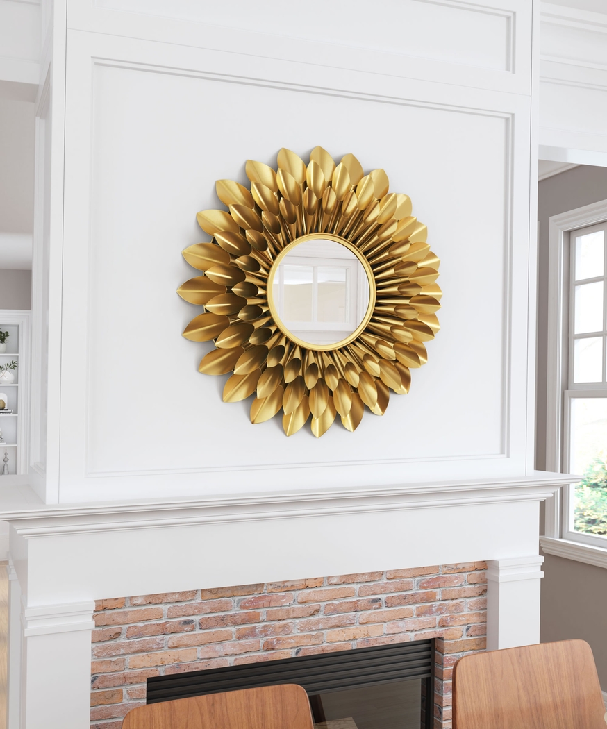 Rayburn Gold Mirror - Thumbnail - Image 4