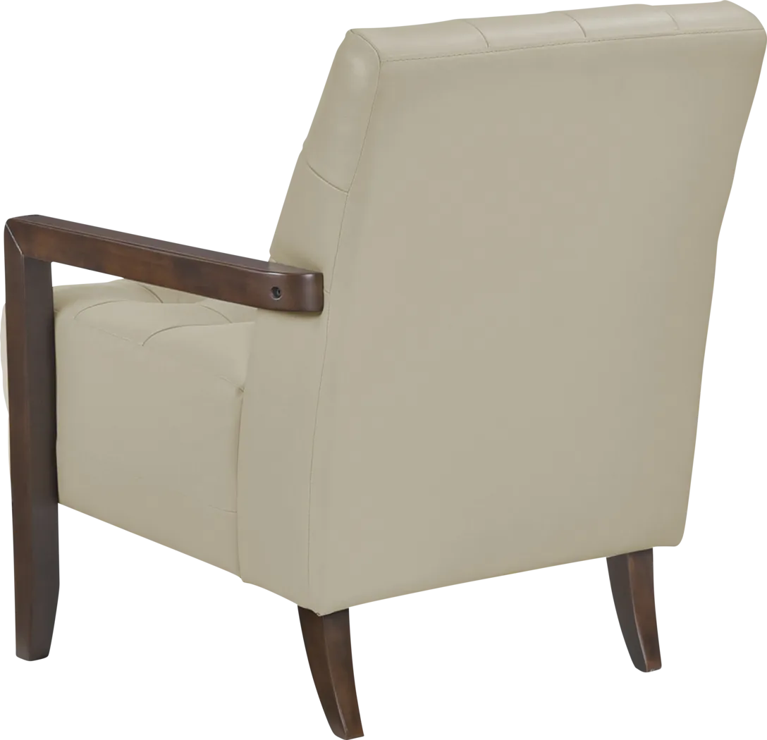 Raydn Beige Accent Chair - Thumbnail - Image 4