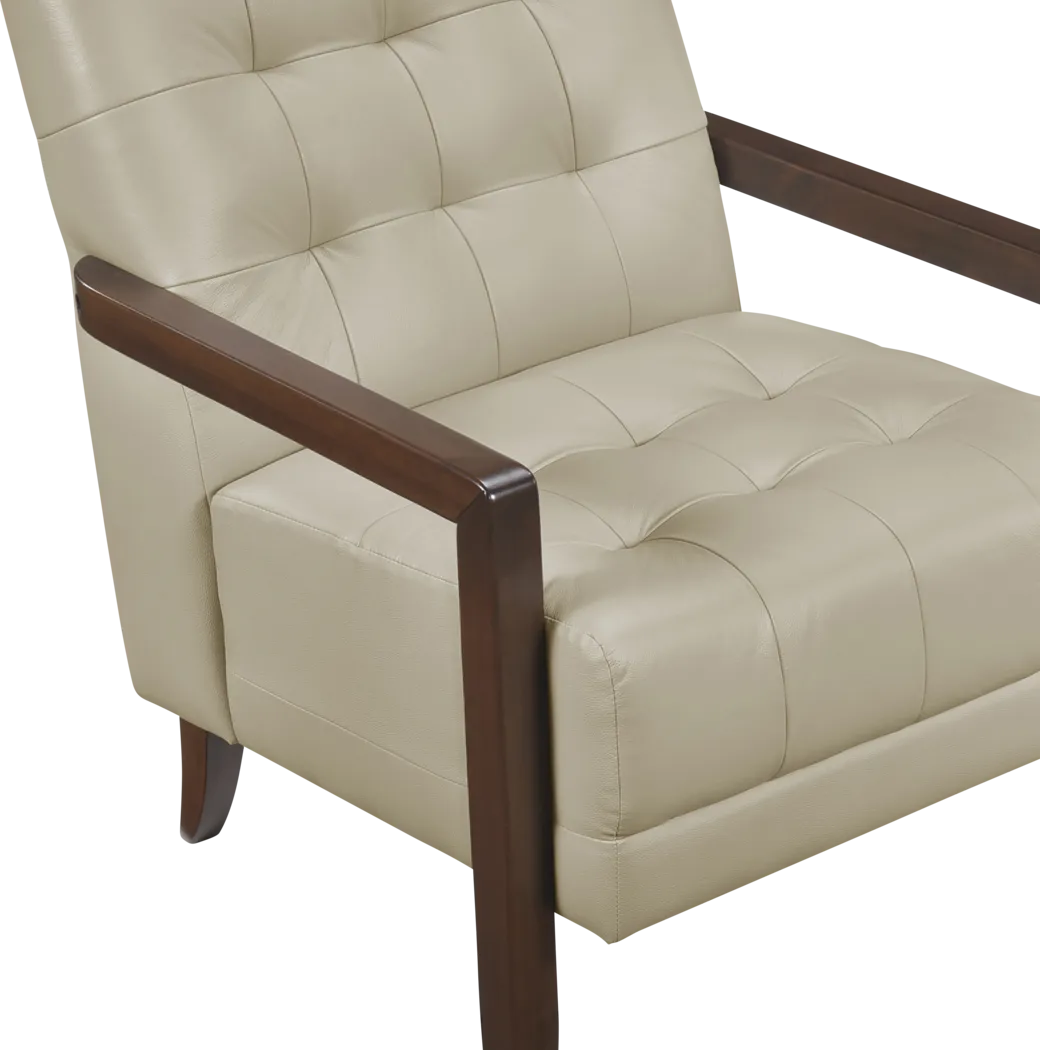 Raydn Beige Accent Chair - Thumbnail - Image 5