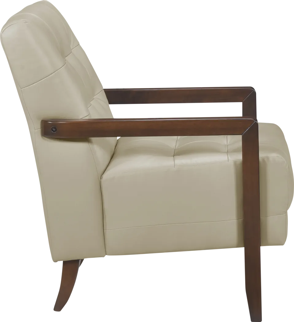 Raydn Beige Accent Chair - Thumbnail - Image 8