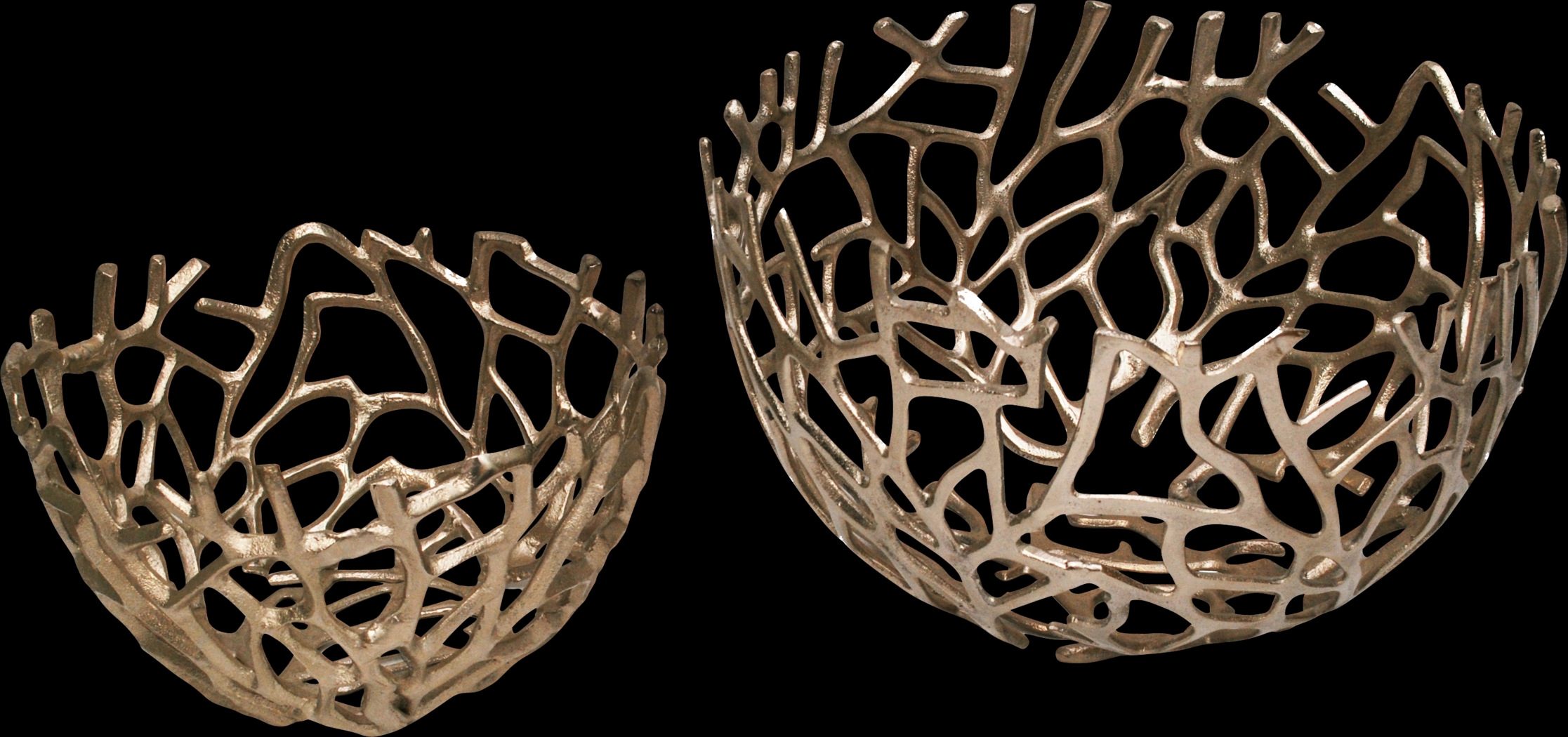 Rayker Silver Set of 2 Bowls - Thumbnail - Image 1