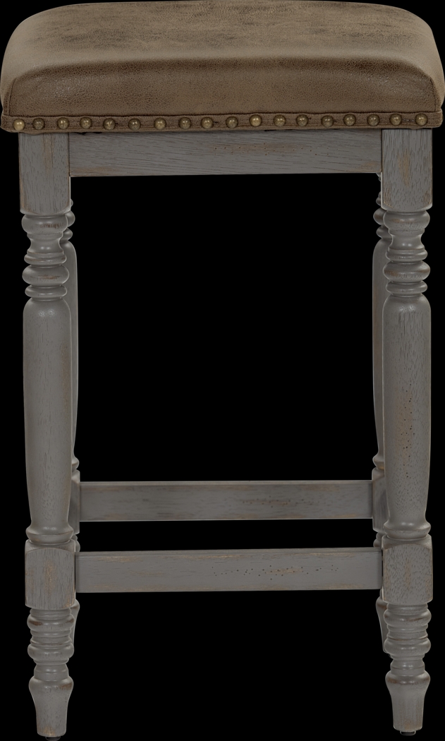 Raylene Gray Counter Stool, Set of 2 - Thumbnail - Image 3