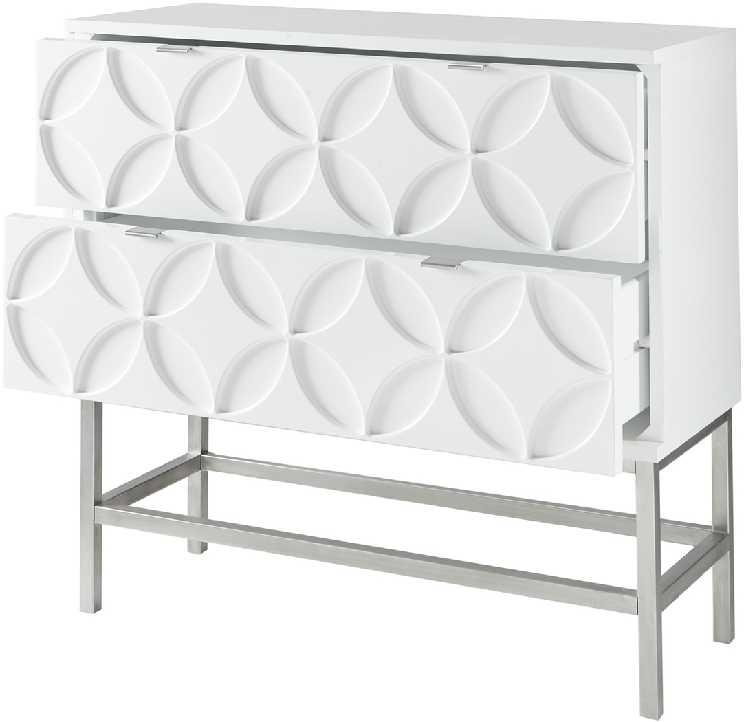 Raymick White Accent Cabinet - Thumbnail - Image 3