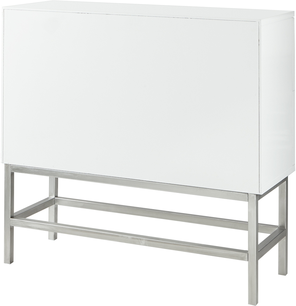 Raymick White Accent Cabinet - Thumbnail - Image 4