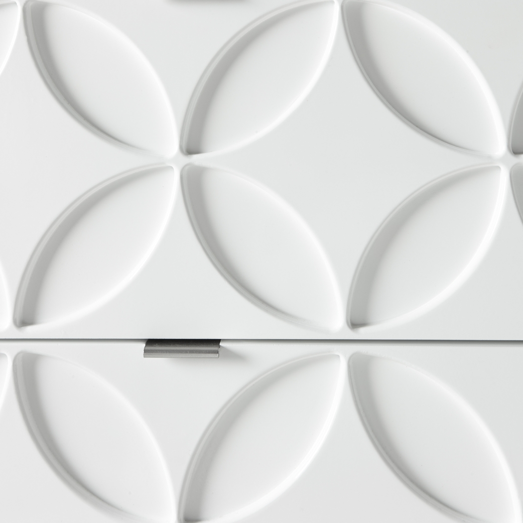 Raymick White Accent Cabinet - Thumbnail - Image 5