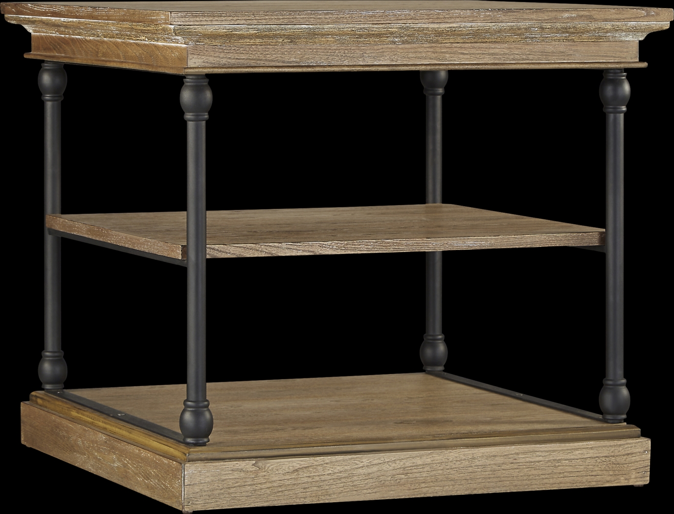 Raymir Brown Accent Table - Thumbnail - Image 1