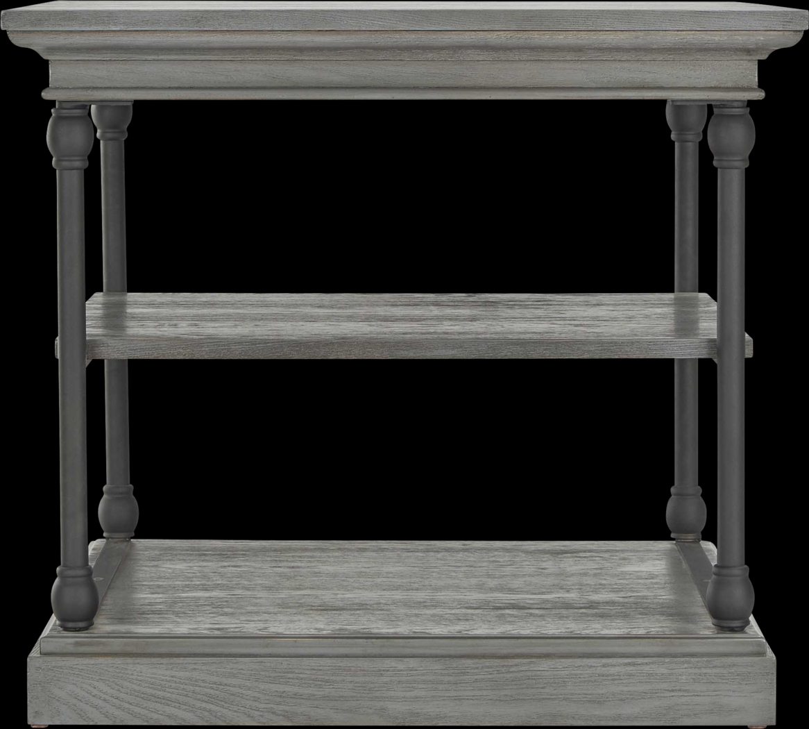 Raymir Gray Accent Table - Thumbnail - Image 2
