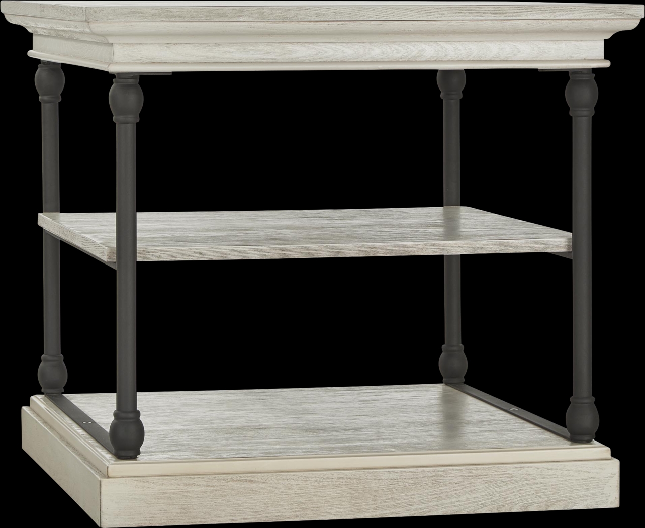 Raymir White Accent Table - Thumbnail - Image 1