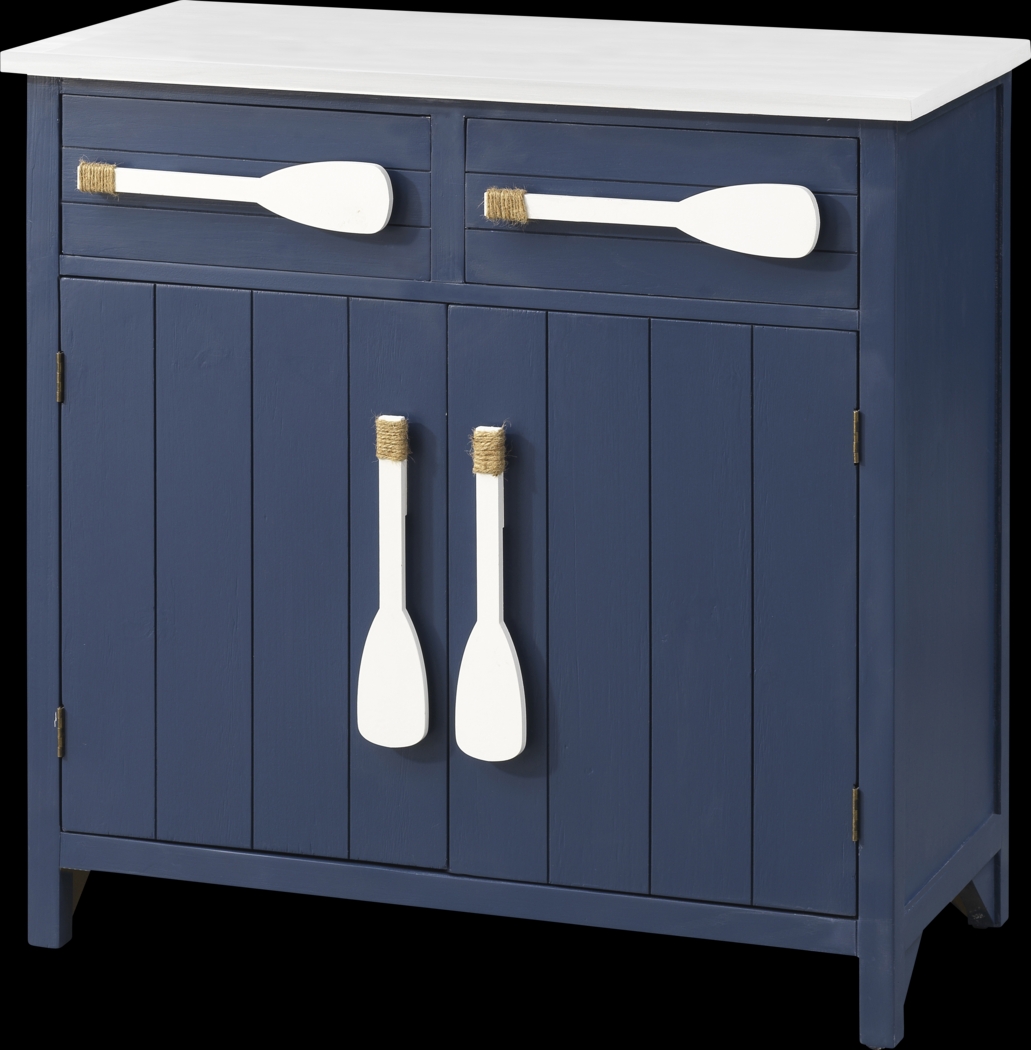 Raynale Blue Accent Cabinet - Thumbnail - Image 1
