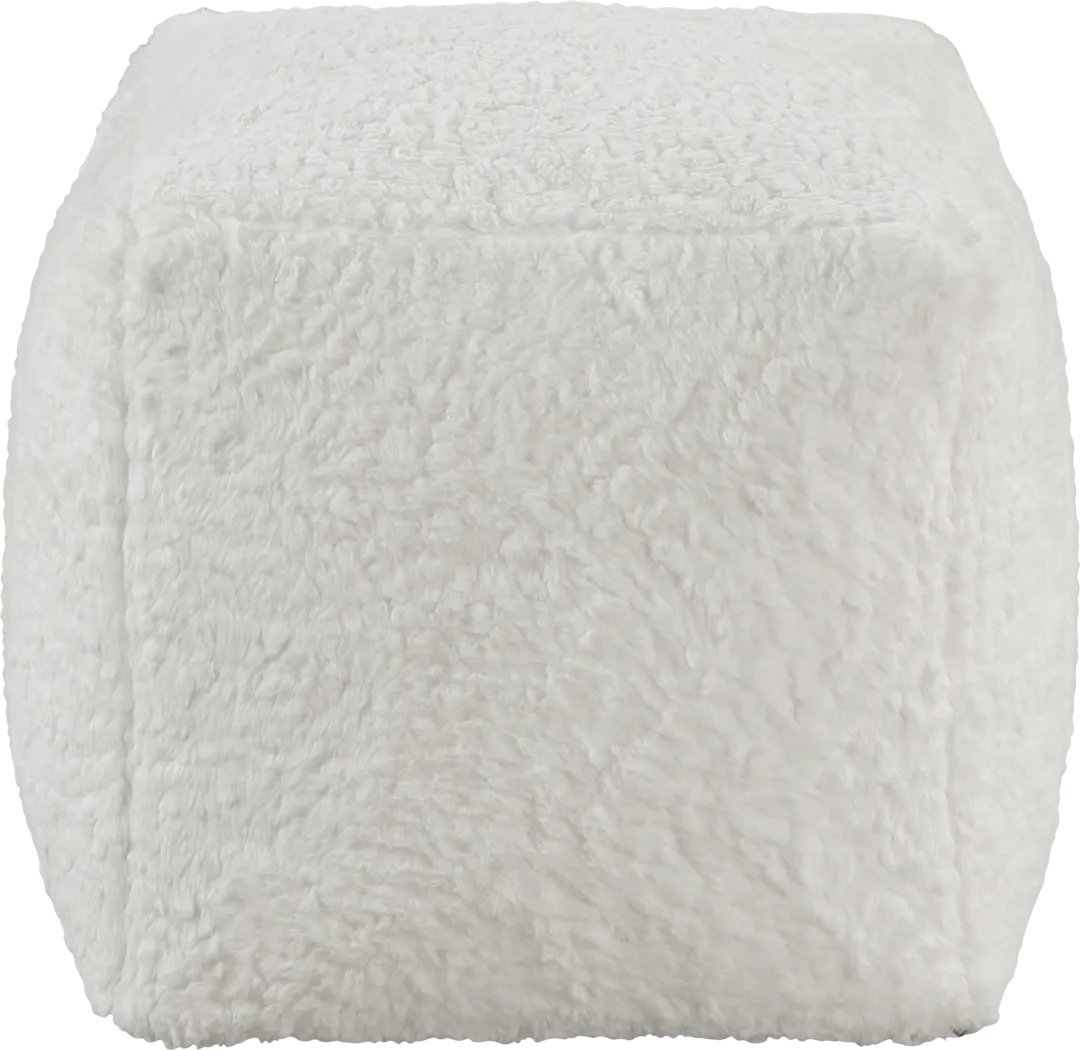 Raynia Off-White Pouf - Thumbnail - Image 3