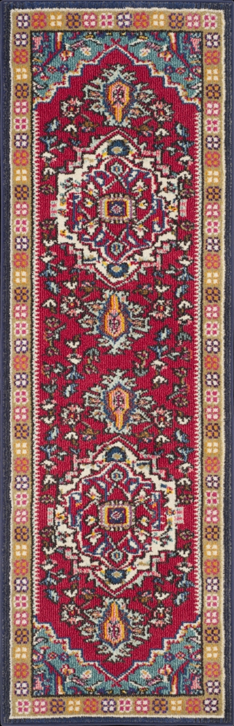Razdan Red 2'2 x 10' Rug - Thumbnail - Image 1