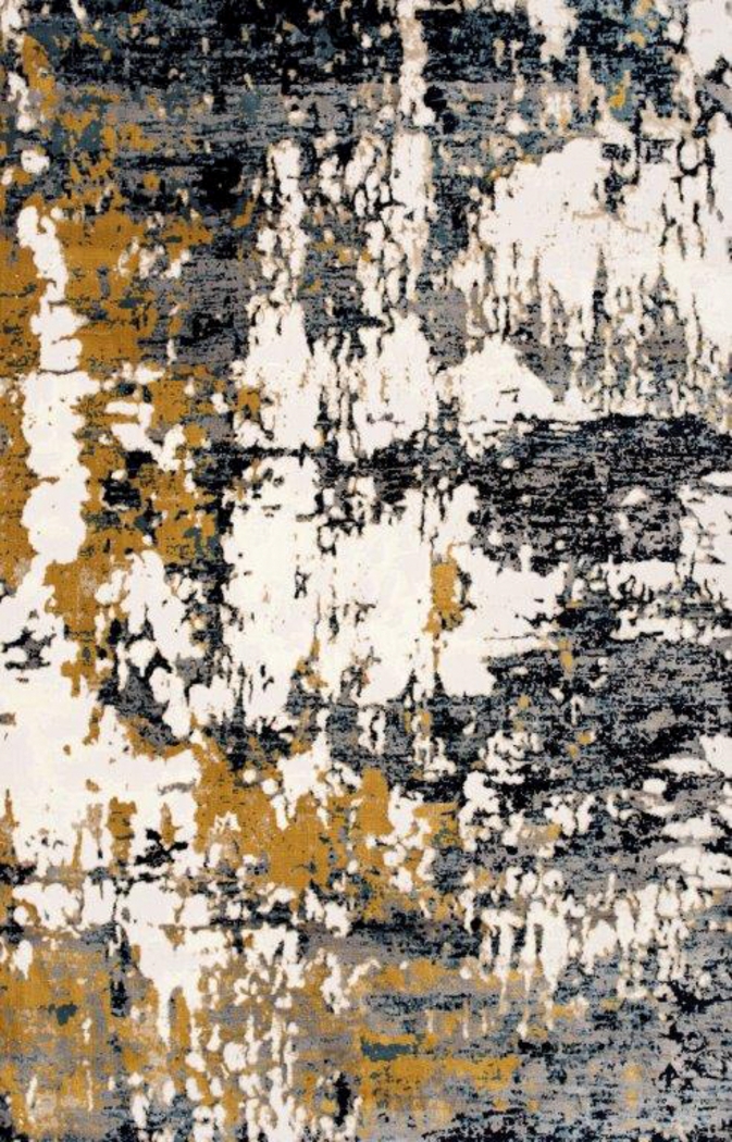 Razia Navy 5'3 x 8' Rug - Thumbnail - Image 1