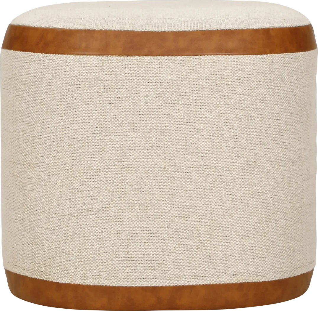 Raziel Brown Pouf - Thumbnail - Image 2