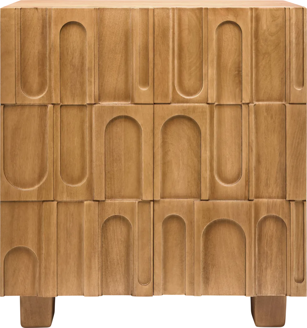 Razin Brown Bar Cabinet - Thumbnail - Image 6