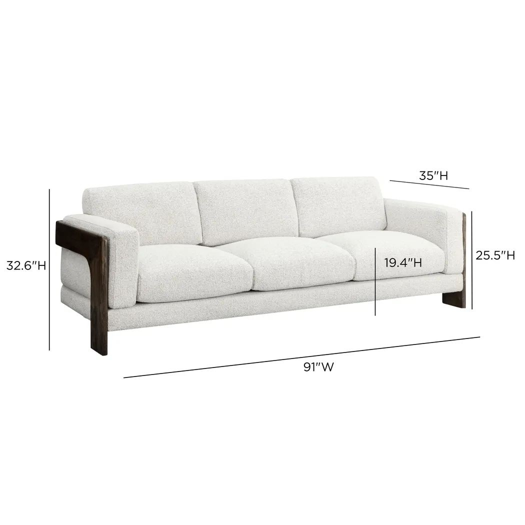 Raziya Beige Sofa - Thumbnail - Image 9