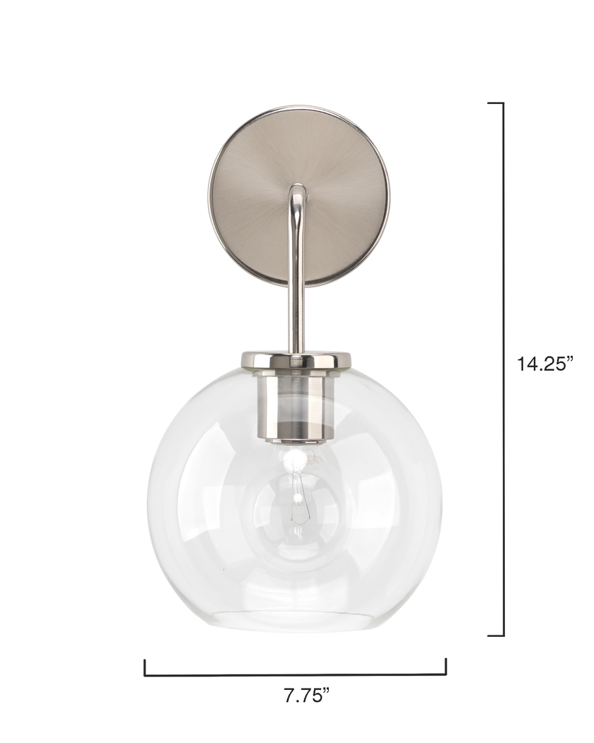 Rea Loop Silver Sconce - Thumbnail - Image 8