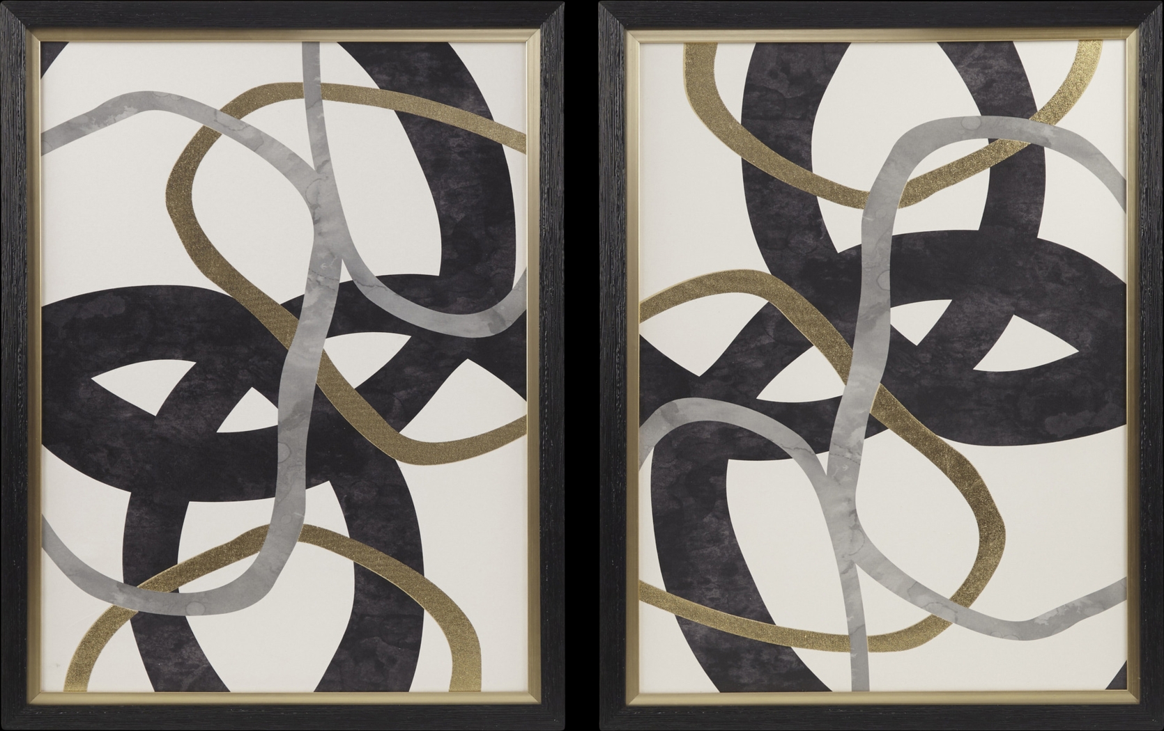 Reardon Black Artwork, Set of 2 - Thumbnail - Image 1