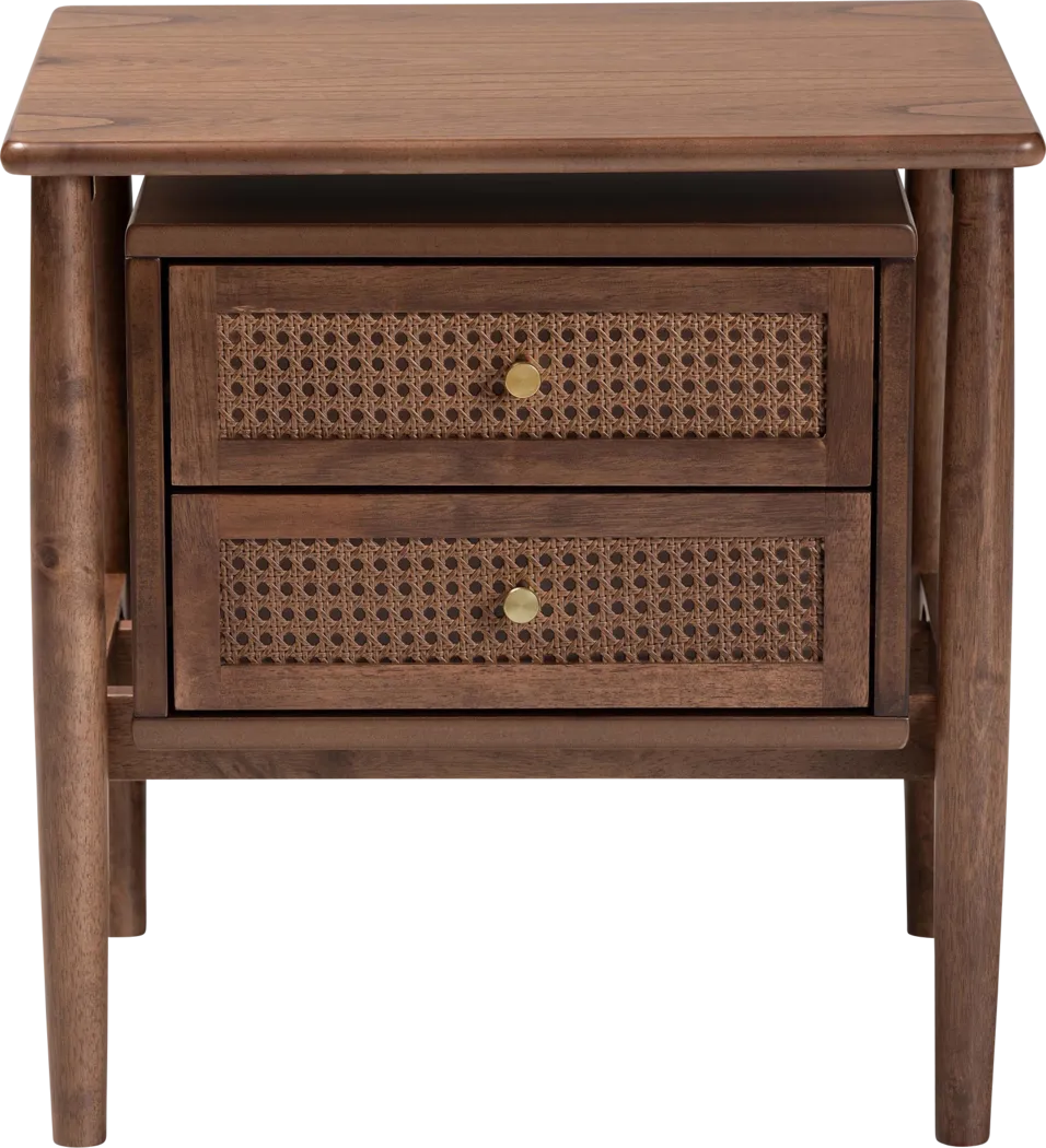 Rebich Brown Nightstand - Thumbnail - Image 5