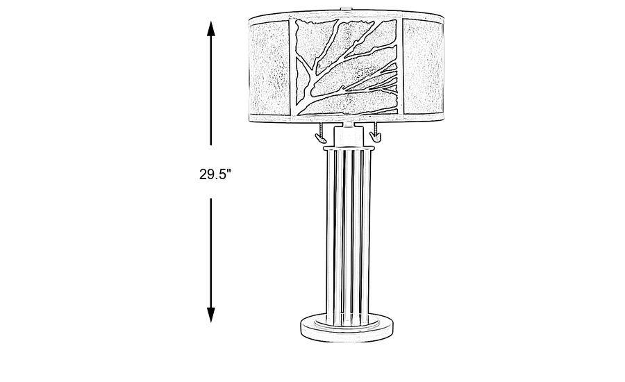 Dimension Image. Please refer to the Dimension Tab on this page for dimension details.