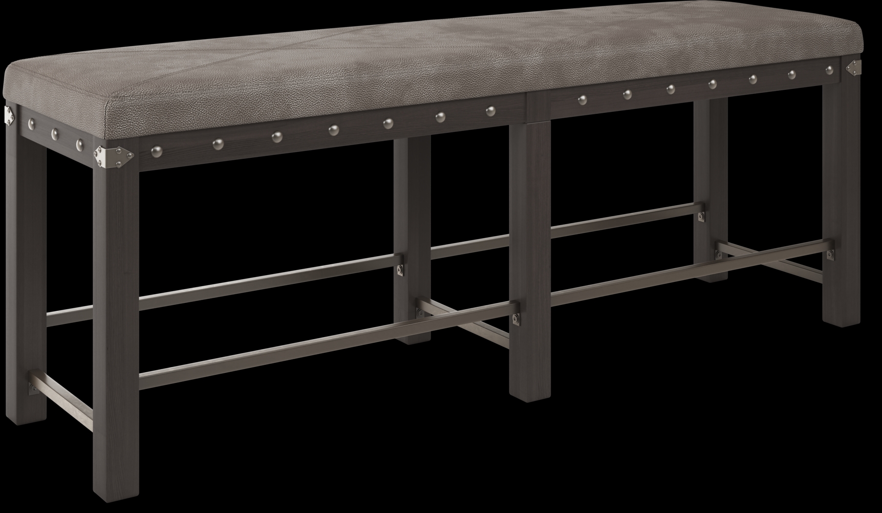 Red Hook Black Counter Height Bench - Thumbnail - Image 1