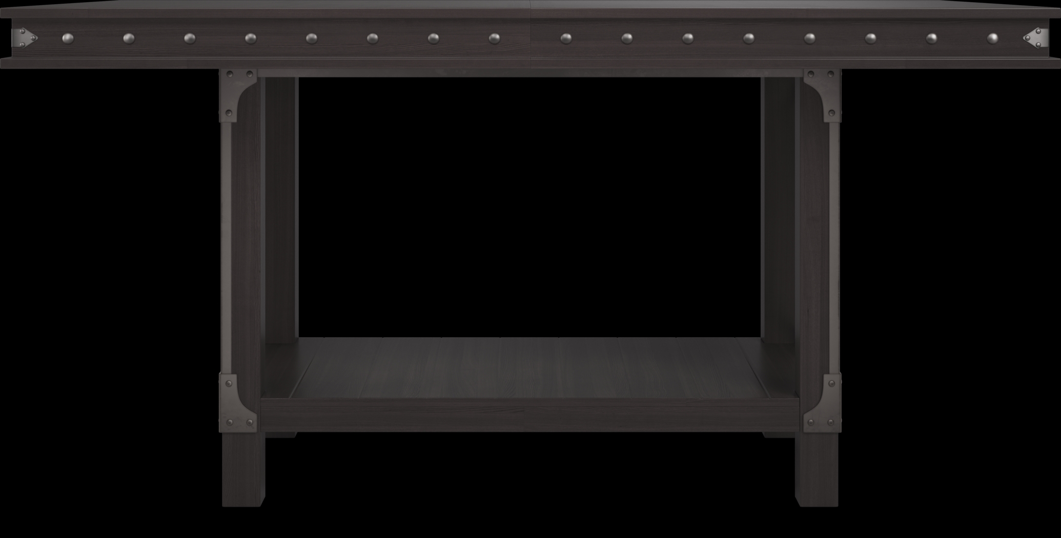 Red Hook Black Rectangle Counter Height Dining Table - Thumbnail - Image 3