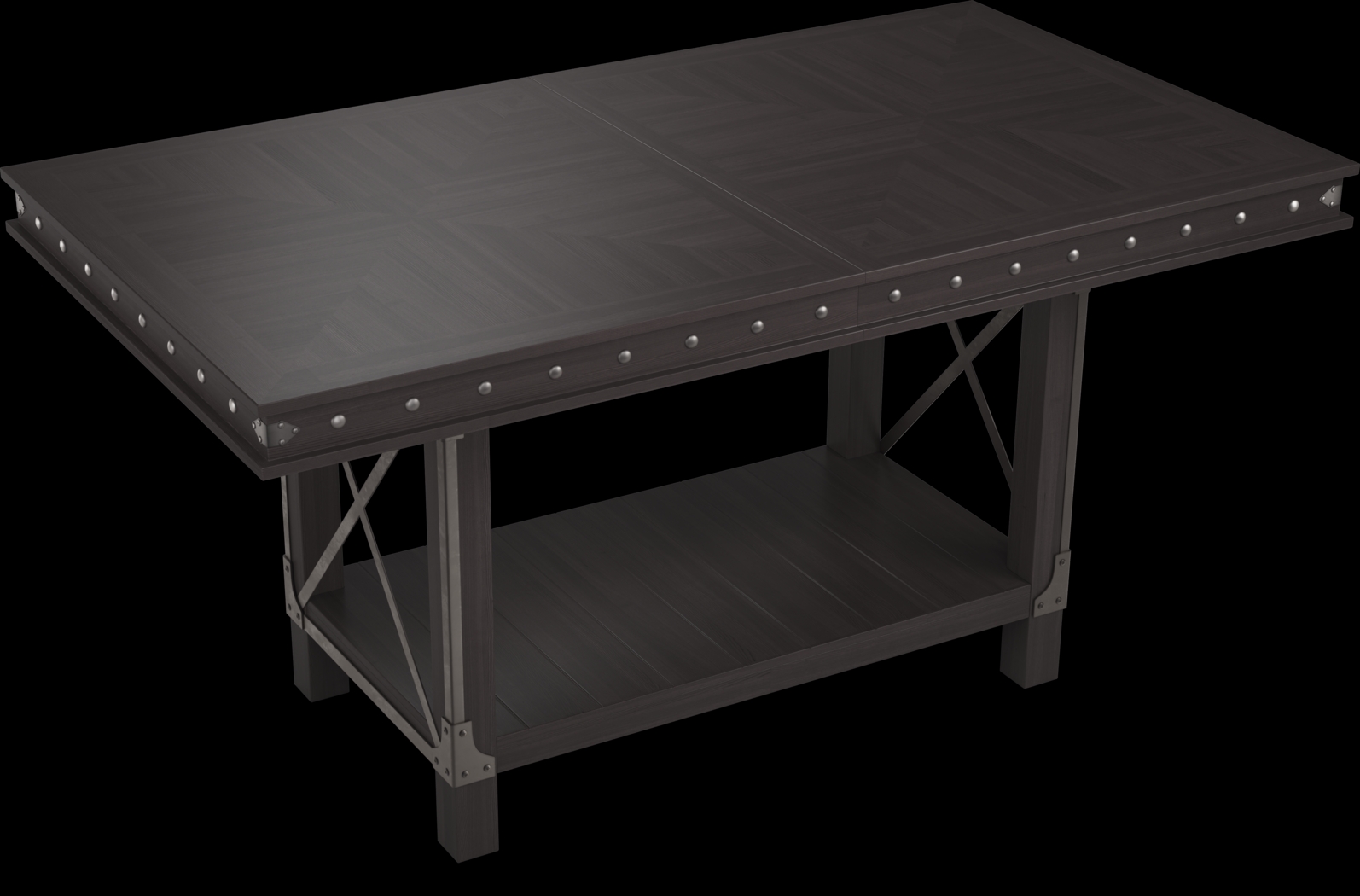 Red Hook Black Rectangle Counter Height Dining Table - Thumbnail - Image 4
