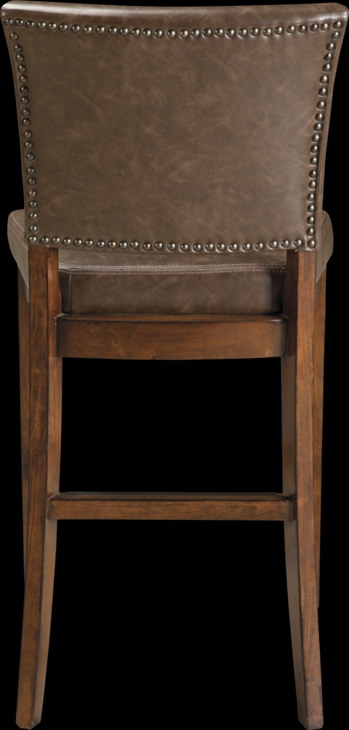 Red Hook Pecan Counter Height Stool - Thumbnail - Image 3