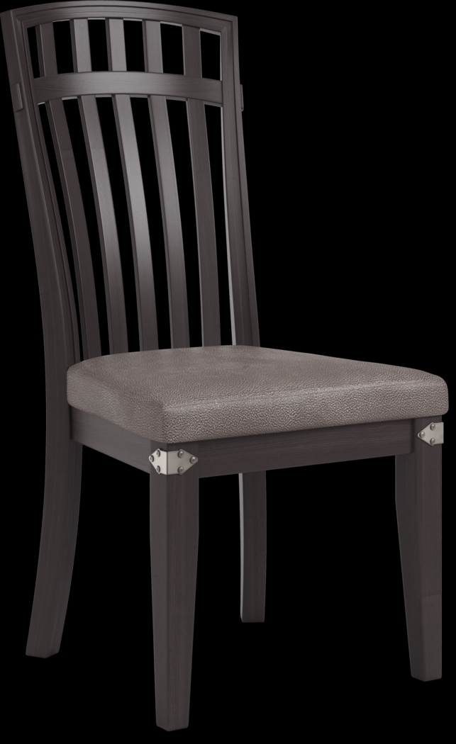 Red Hook Wood Black Side Chair - Thumbnail - Image 1