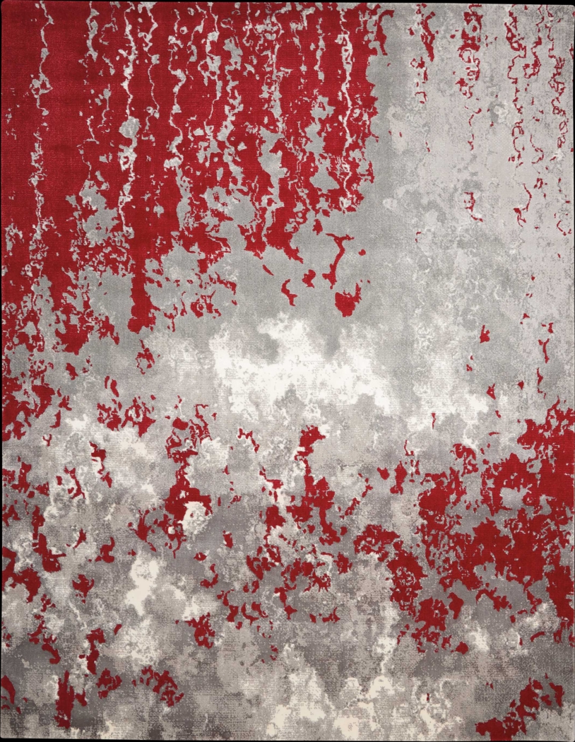 Red Sky Red 9'9 x 13'9 Rug - Thumbnail - Image 1