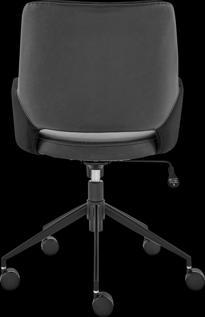 Reder Black Tilt Office Chair - Thumbnail - Image 4