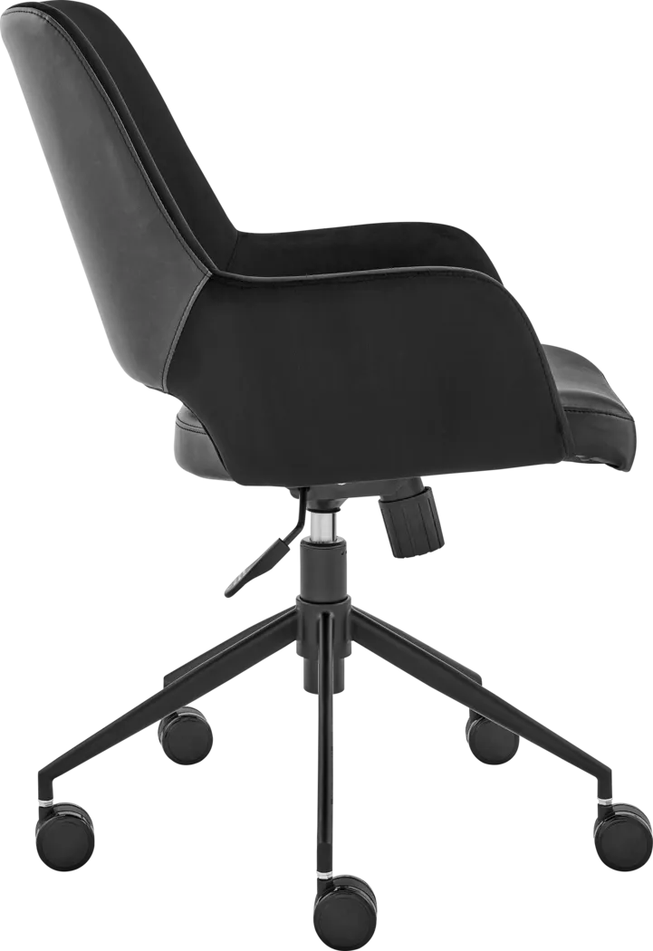 Reder Black Tilt Office Chair - Image 5