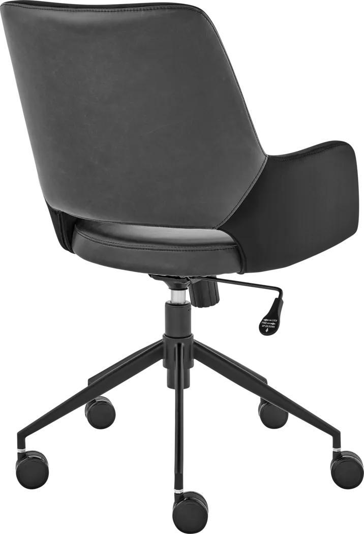 Reder Black Tilt Office Chair - Image 7