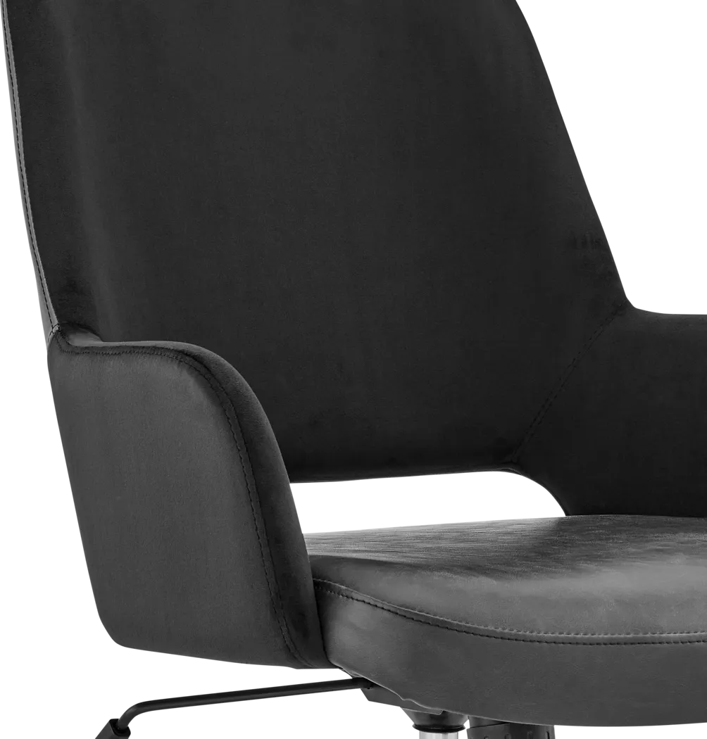 Reder Black Tilt Office Chair - Image 9