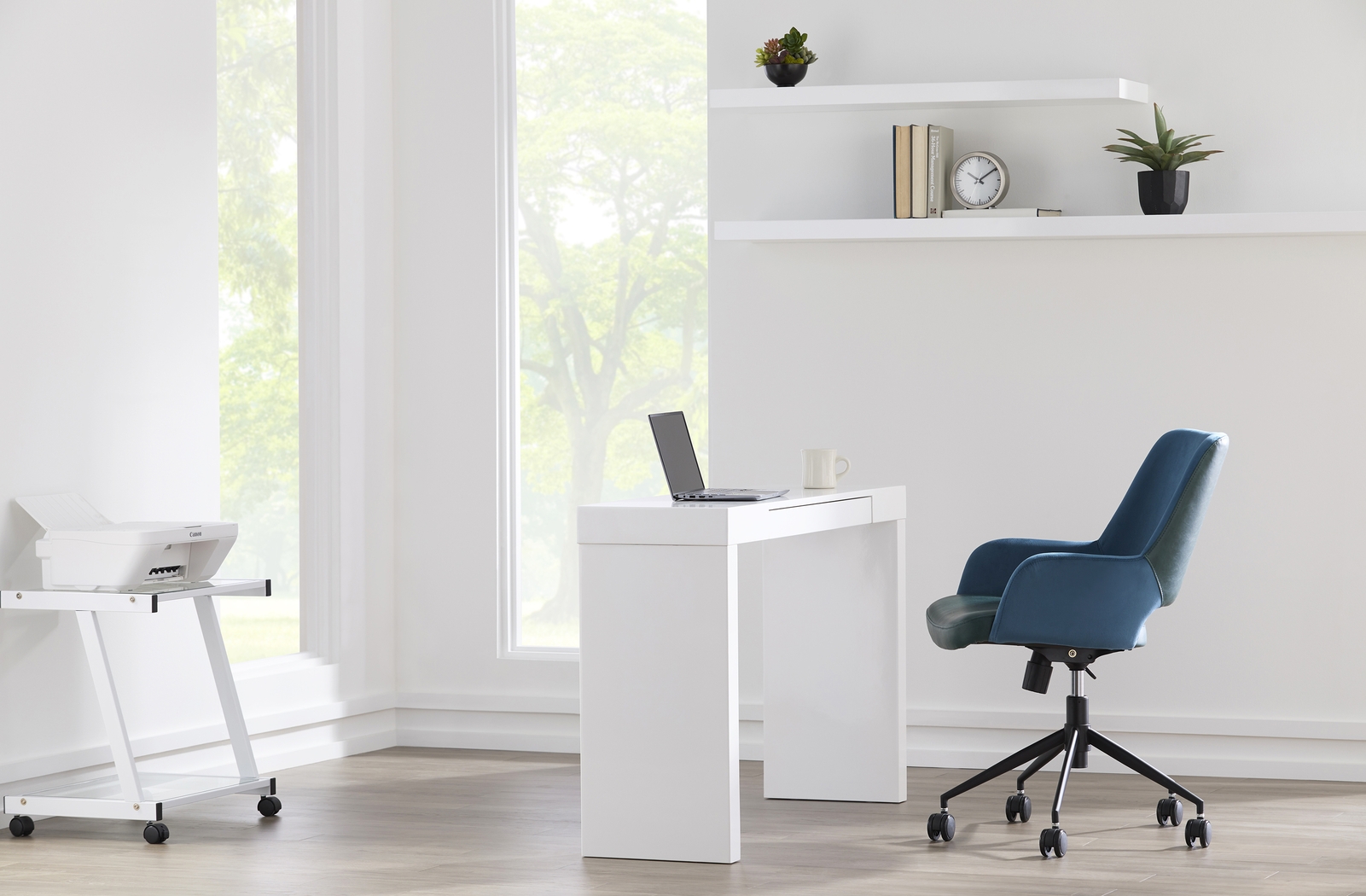 Reder Blue Tilt Office Chair - Thumbnail - Image 3
