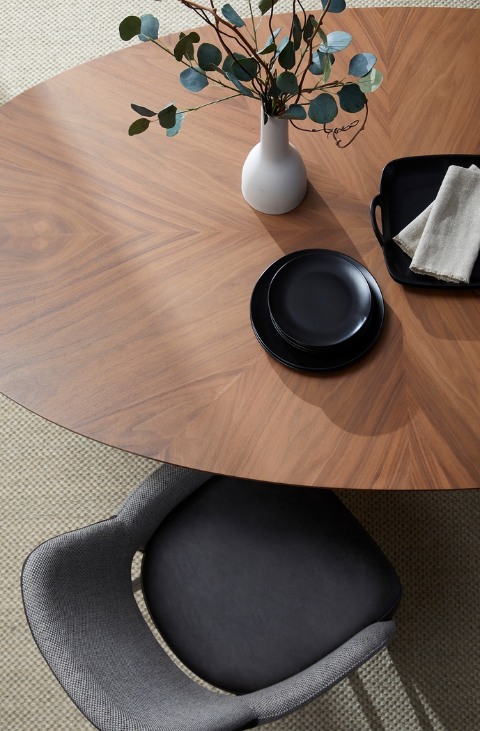 Reder Dark Gray Arm Chair - Thumbnail - Image 3