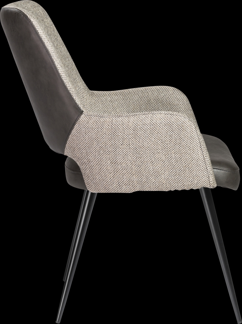 Reder Dark Gray Arm Chair - Thumbnail - Image 6