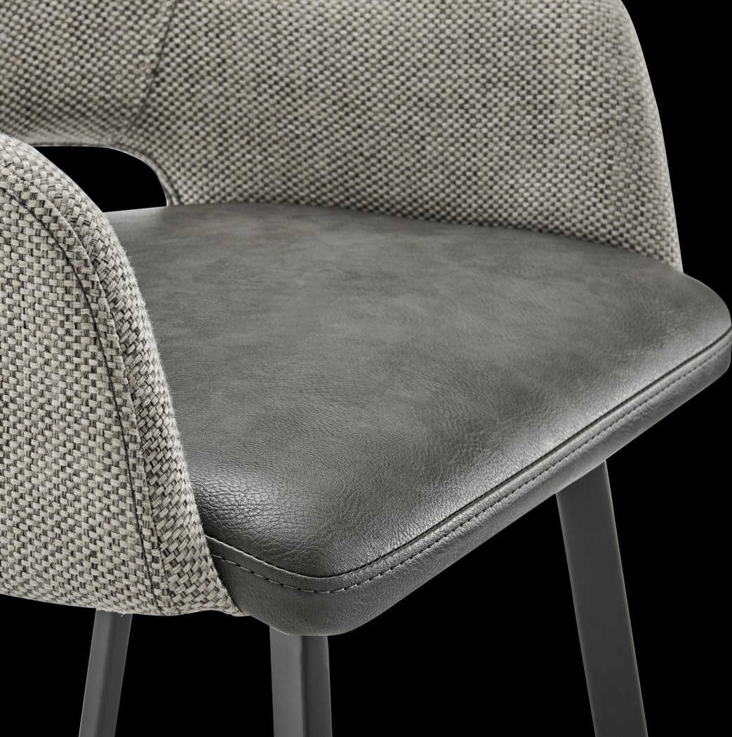 Reder Dark Gray Barstool - Thumbnail - Image 7