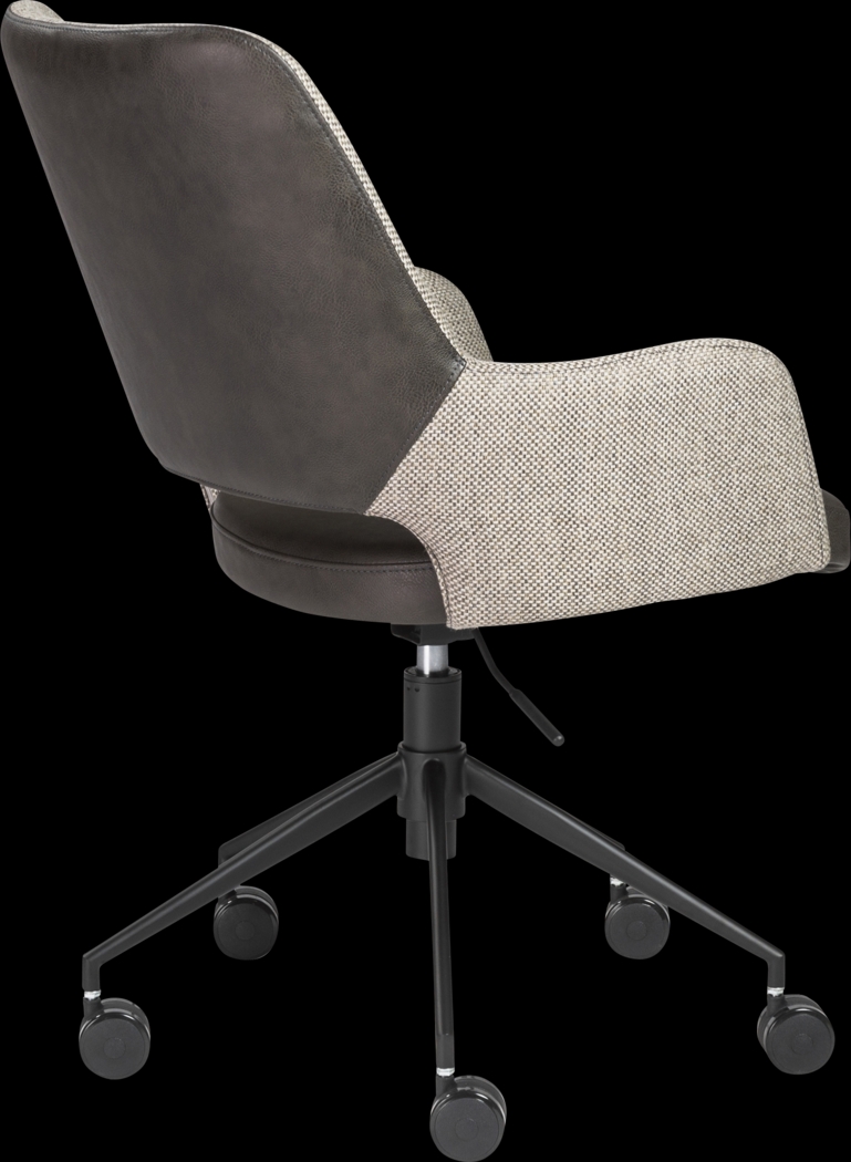 Reder Dark Gray Tilt Office Chair - Thumbnail - Image 2